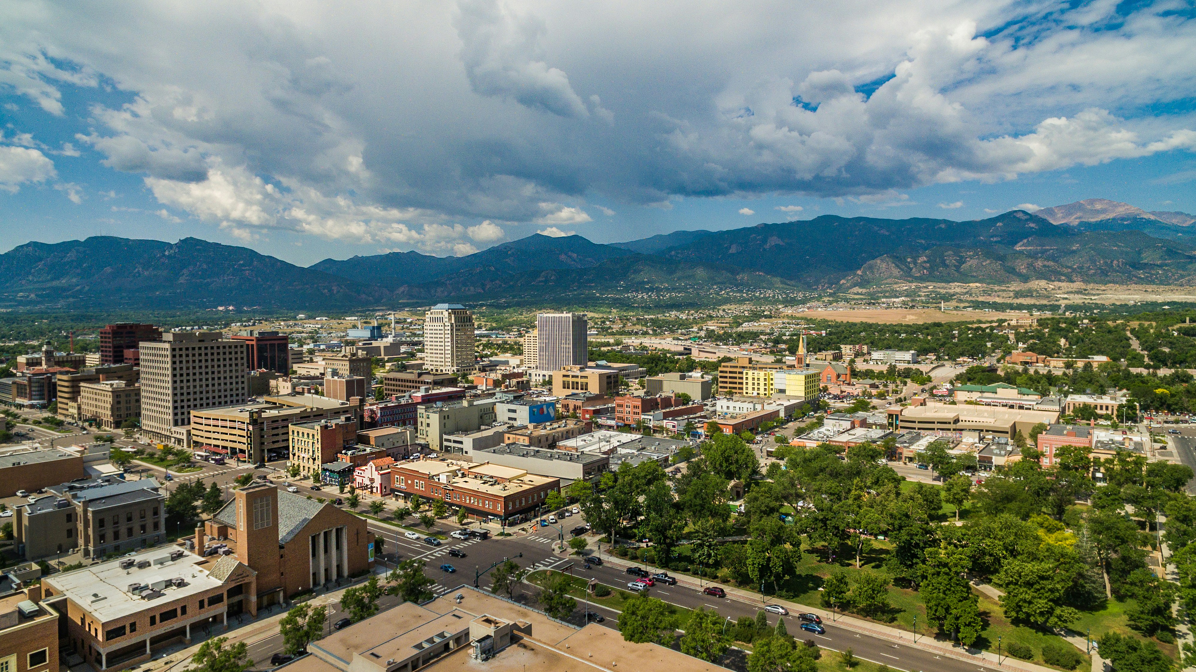 Colorado Springs skyline