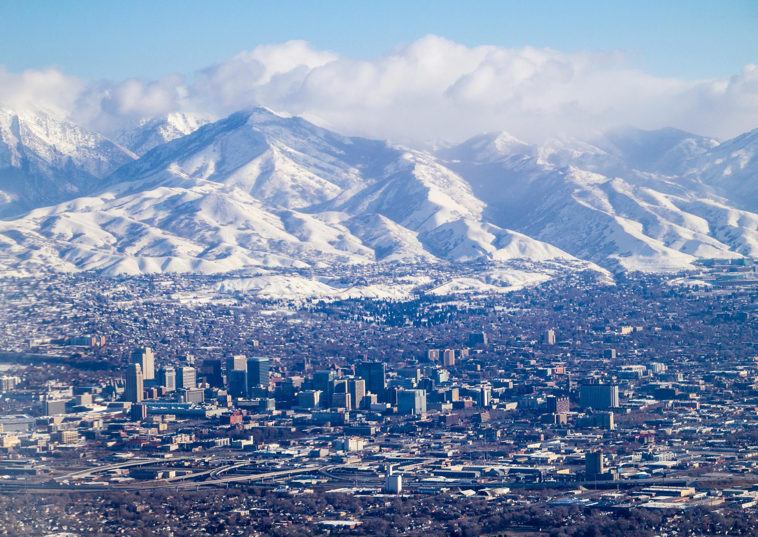 Salt Lake City skyline